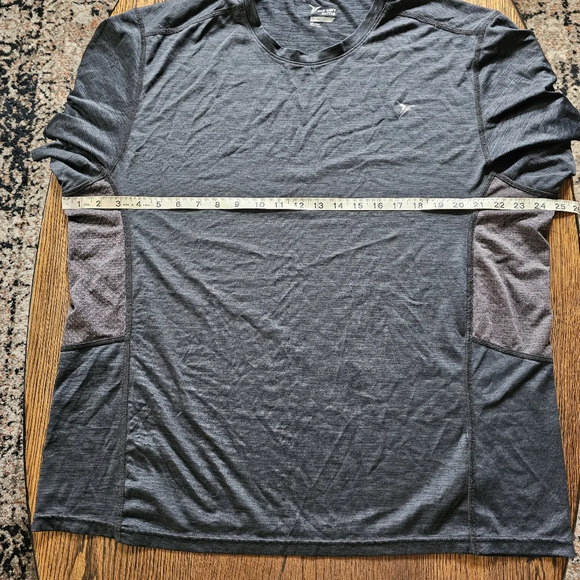 OLD NAVY ACTIVE Dark Grey Heather Short Sleeve T-Shirt Size Men's XXL - Picture 6 of 10